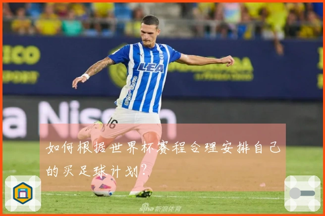 如何根据世界杯赛程合理安排自己的买足球计划？