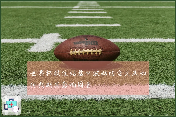 世界杯投注站盘口波动的含义及如何判断其影响因素